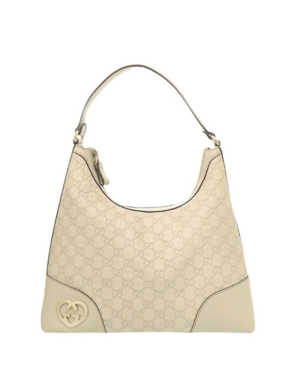 Gucci Lovely Bag Guccissima Leather Ivory Bag